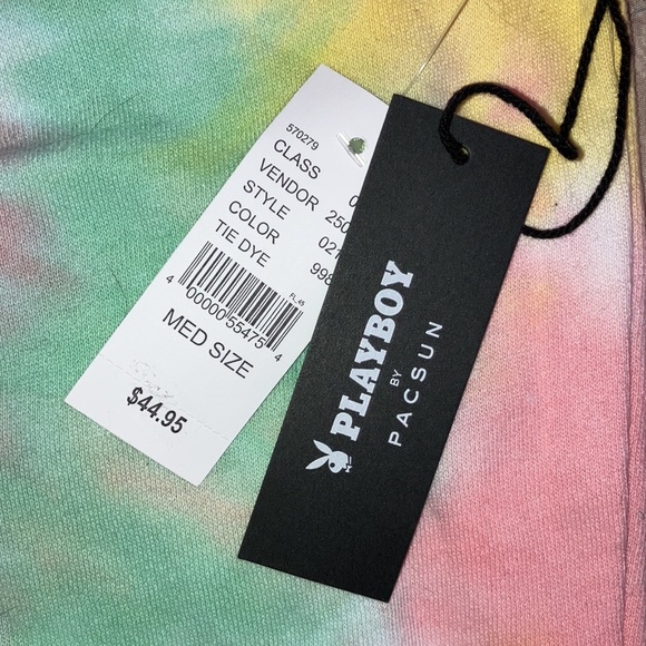 NWT Playboy Oversized Distressed Hoodie - Picture 10 of 11